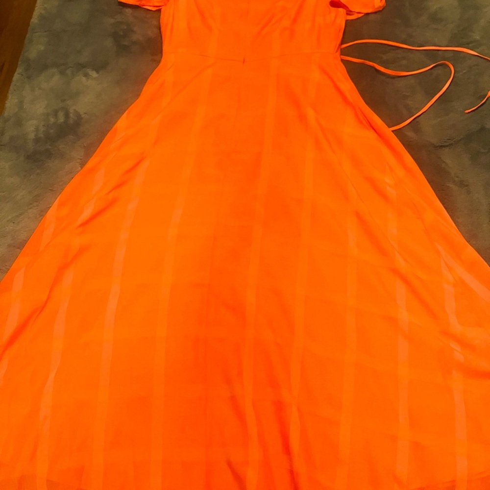 ANTONIO MELANI Orange long dress. New with tags $80
